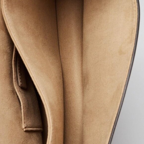 Fendi Light Beige/Pink Nappa Leather Bow Kan I Medium Shoulder Bag - Picture 9 of 12